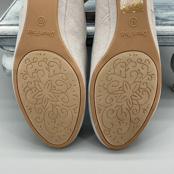 NEW DREAM PAIRS Women's Revona Low Wedge Flats Gray Size 6.5 - Picture 10 of 10